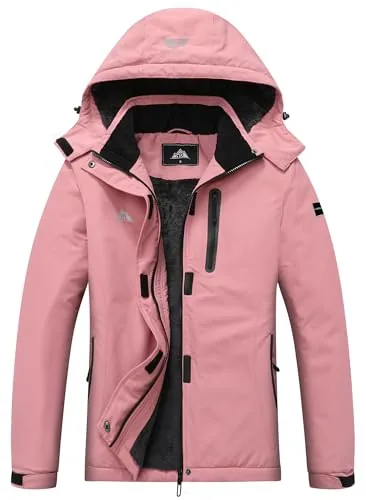 Hooded Winter Coat IV, Pink